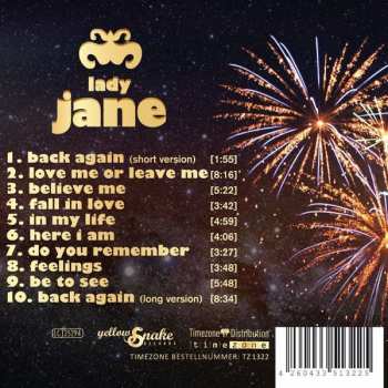CD Lady Jane: Back Again