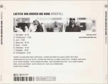 CD Laetitia Van Krieken Big Bang: Windfall