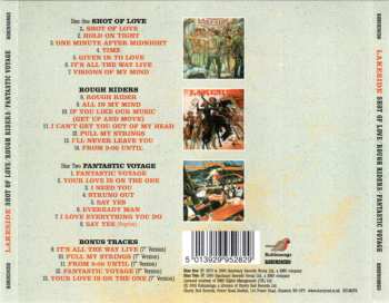 2CD Lakeside: Shot Of Love / Rough Riders / Fantastic Voyage