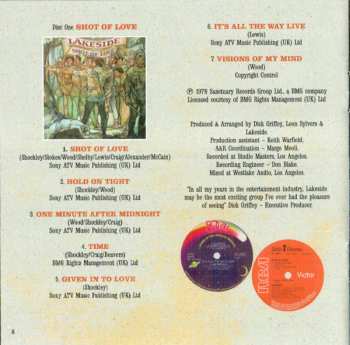 2CD Lakeside: Shot Of Love / Rough Riders / Fantastic Voyage