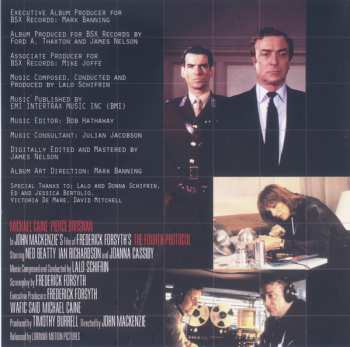 CD Lalo Schifrin: The Fourth Protocol LTD
