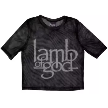Femmes Crop Top Logo Lamb Of God