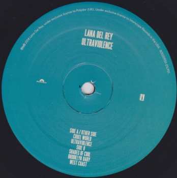 2LP Lana Del Rey: Ultraviolence