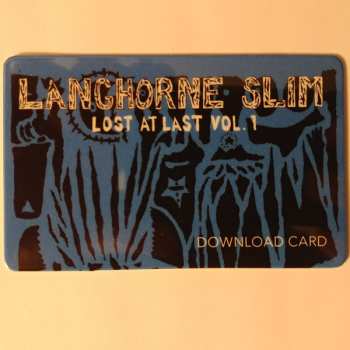 LP Langhorne Slim: Lost At Last Vol. 1