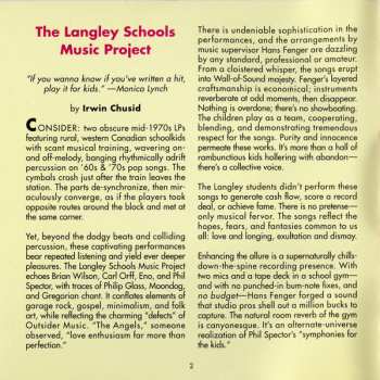 CD Langley Schools Music Project: Innocence & Despair