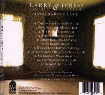 CD Larry Campbell & Teresa Williams: Contraband Love