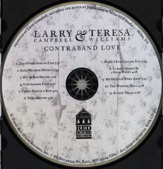 CD Larry Campbell & Teresa Williams: Contraband Love