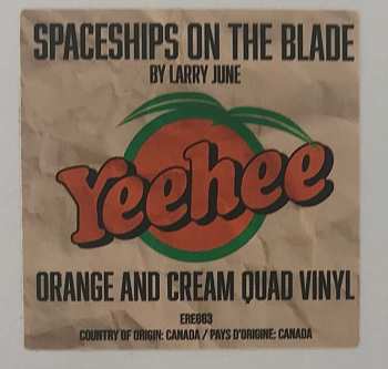 2LP Larry June: Spaceships On The Blade CLR