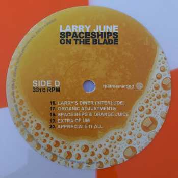 2LP Larry June: Spaceships On The Blade CLR