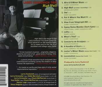 CD Larry Vuckovich Trio: High Wall: Real Life Film Noir