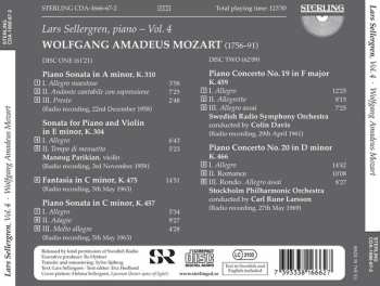 2CD Wolfgang Amadeus Mozart: Lars Sellergren Plays Wolfgang Amadeus Mozart