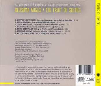 CD Latvian Radio Choir: The Fruit Of Silence