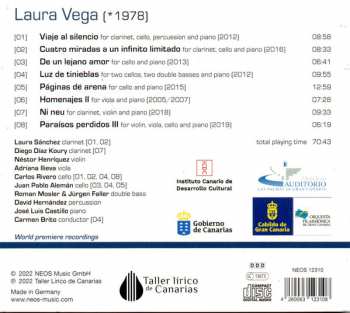 CD Laura Vega: Luz De Tinieblas - Chamber Music