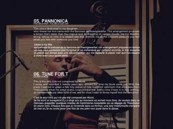 CD Laurent De Wilde: New Monk Trio