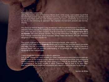 CD Laurent De Wilde: New Monk Trio