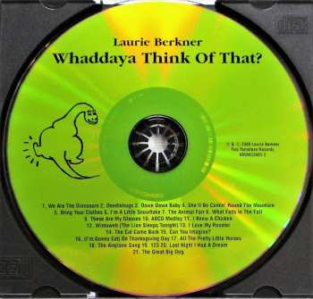 CD Laurie Berkner: Whaddaya Think Of That?