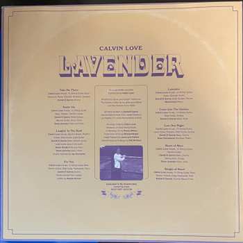 LP Calvin Love: Lavender