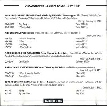 CD LaVern Baker: The Chronological LaVern Baker 1949-1954