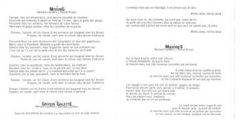 CD Bernard Lavilliers: Champs Du Possible