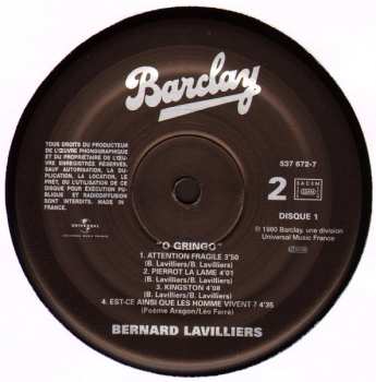 2LP Bernard Lavilliers: O Gringo