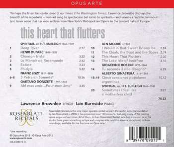 CD Lawrence Brownlee: The Heart That Flutters