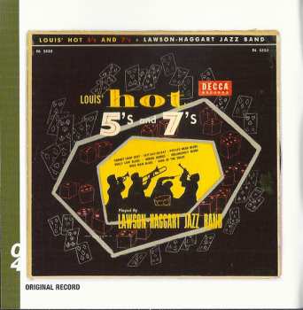 CD Lawson-Haggart Jazz Band: Jelly Roll's Jazz / Louis' Hot 5's And 7's