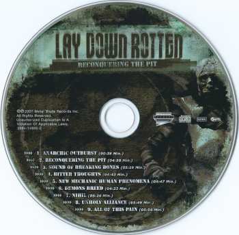 CD Lay Down Rotten: Reconquering The Pit