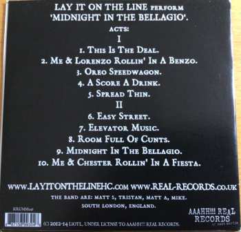 CD Lay It On The Line: Midnight In The Bellagio LTD