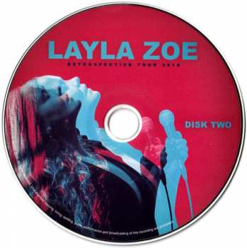 2CD Layla Zoe: Retrospective Tour 2019
