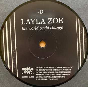 2LP Layla Zoe: The World Could Change