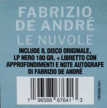 LP Fabrizio De André: Le Nuvole