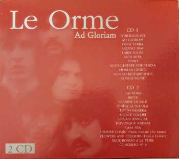 2CD/Coffret Le Orme: Ad Gloriam