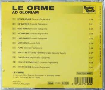 2CD/Coffret Le Orme: Ad Gloriam