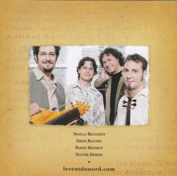 CD Le Vent Du Nord: Les Amants Du Saint-Laurent