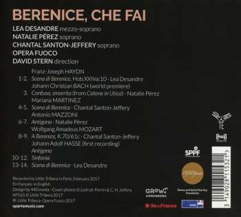 CD Lea Desandre: Berenice, Che Fai ?