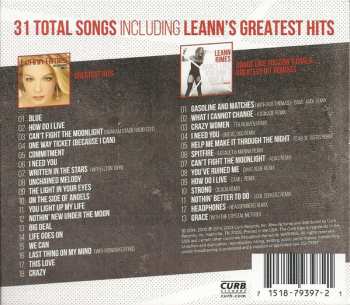 2CD LeAnn Rimes: Greatest Hits & Dance Like You Don't Give A.... (Greatest Hits Remixes) LTD