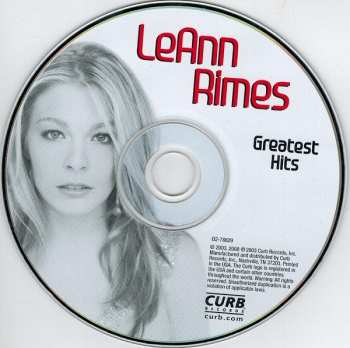 2CD LeAnn Rimes: Greatest Hits & Dance Like You Don't Give A.... (Greatest Hits Remixes) LTD