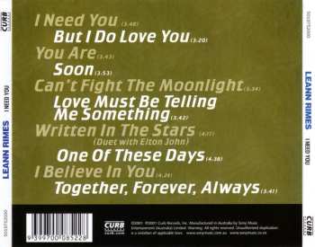CD LeAnn Rimes: I Need You