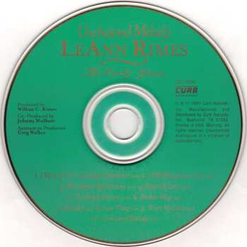 CD LeAnn Rimes: Unchained Melody / The Early Years