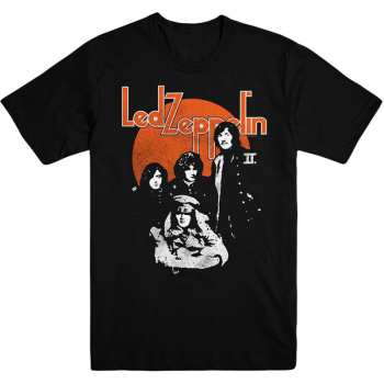 Merch Led Zeppelin: T-shirt Orange Circle 