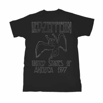 Merch Led Zeppelin: T-shirt Usa 1977