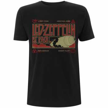 Merch Led Zeppelin: T-shirt Zeppelin & Smoke 