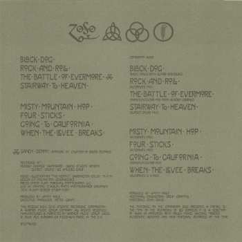 2LP Led Zeppelin: Untitled DLX