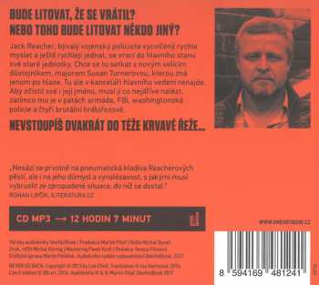 CD Vasil Fridrich: Jack Reacher: Nevracej Se