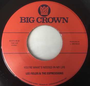 SP Lee Fields: Wake Up / You're What's Needed In My Life