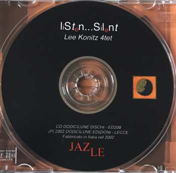 CD The Lee Konitz Quartet: Listen...Silent