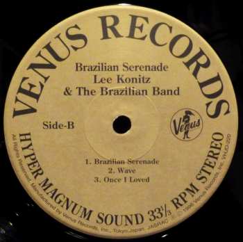 LP Lee Konitz & The Brazilian Band: Brazilian Serenade