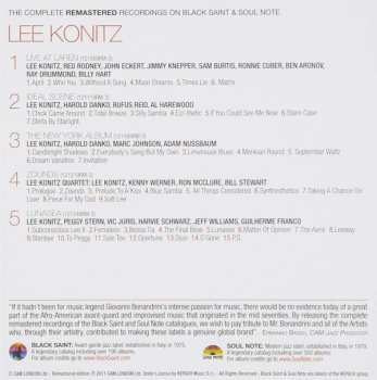 5CD/Coffret Lee Konitz: The Complete Remastered Recordings On Black Saint & Soul Note