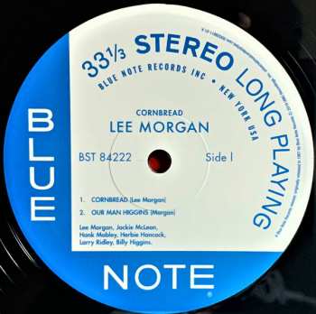 LP Lee Morgan: Cornbread
