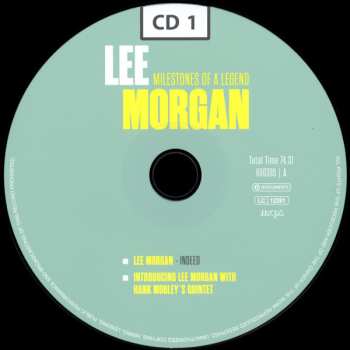 10CD/Coffret Lee Morgan: Milestones Of A Legend